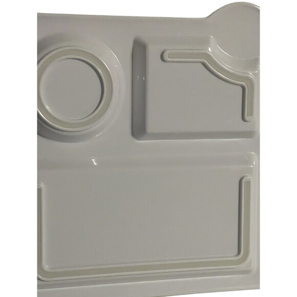 Disney Mickey Mouse Blue 3 Compartment Melamine Sports Plate - Picture 4 of 8